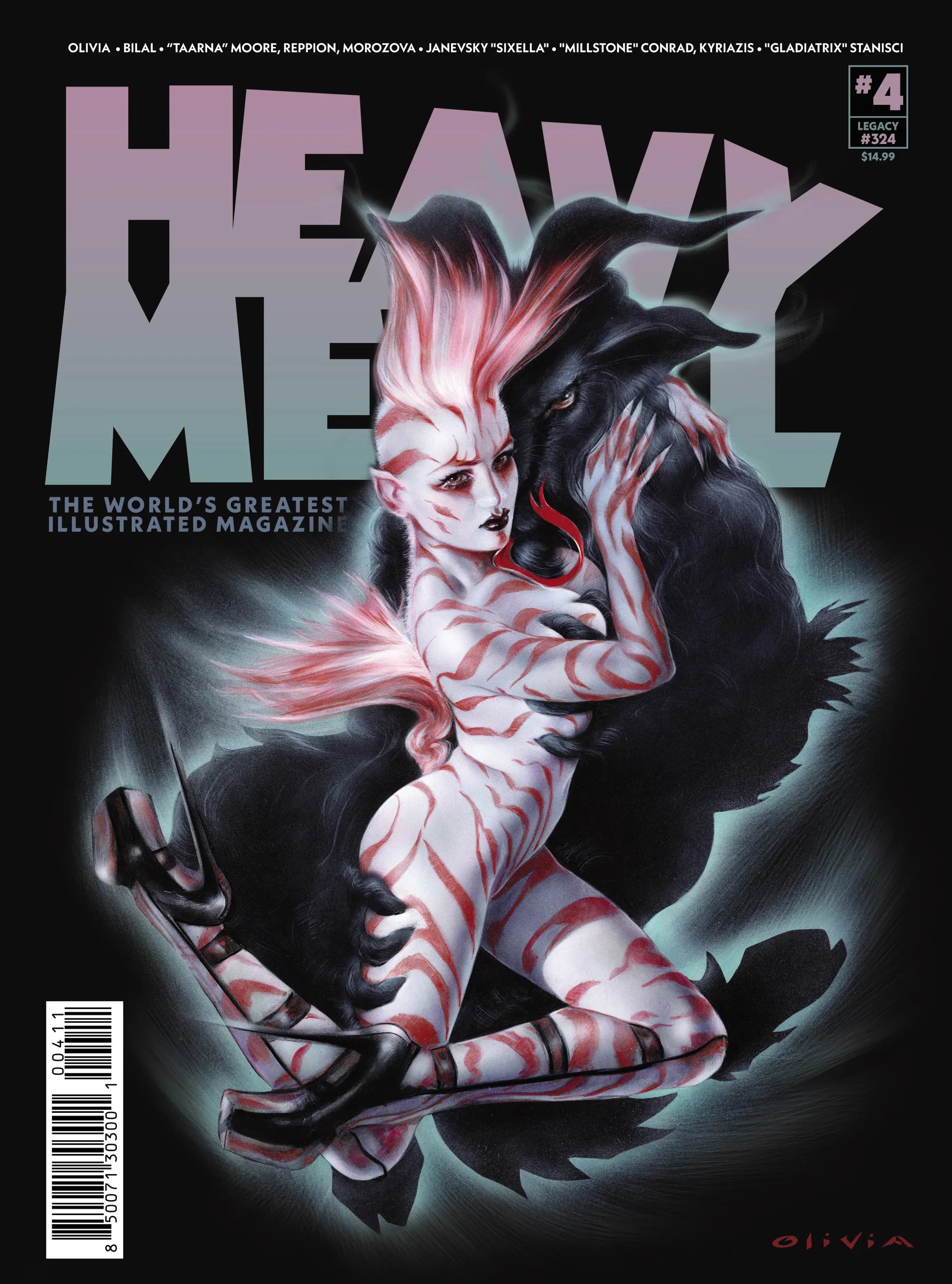 Heavy Metal HM #004 · JAN 2026 cover