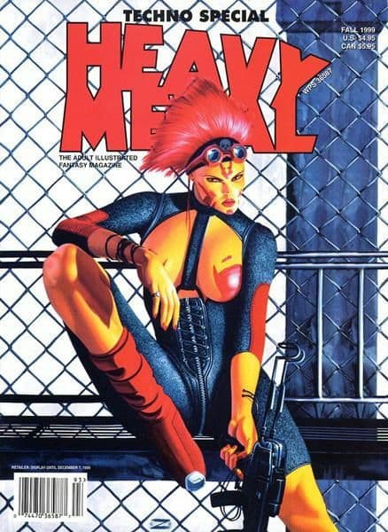Heavy Metal Techno · SEP 1999 cover